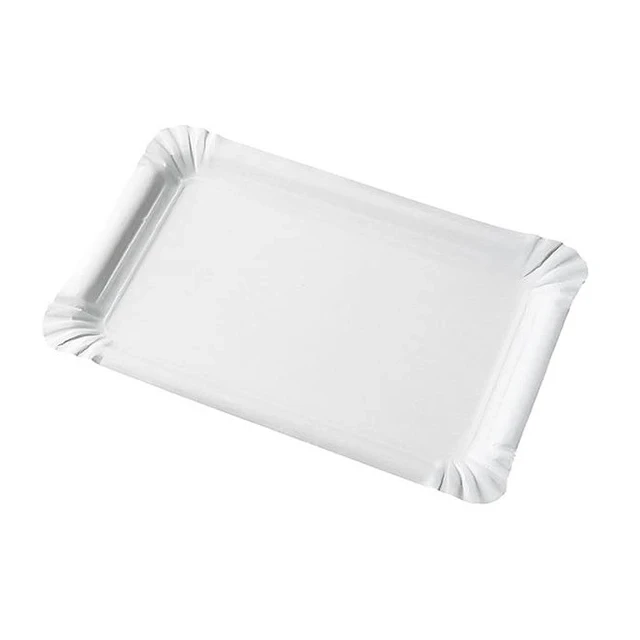 Assiette carton rectangle 10x16