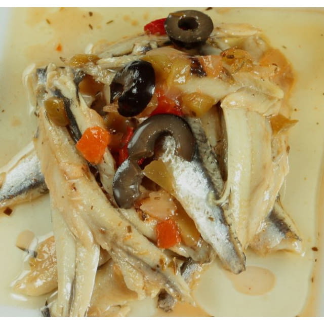 Anchois marinés a la Provençale