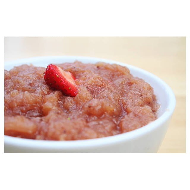 Compote de pomme et fraise Le Berger des Fruits