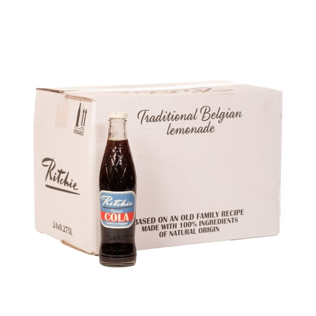 Limonade Ritchie cola verre perdu