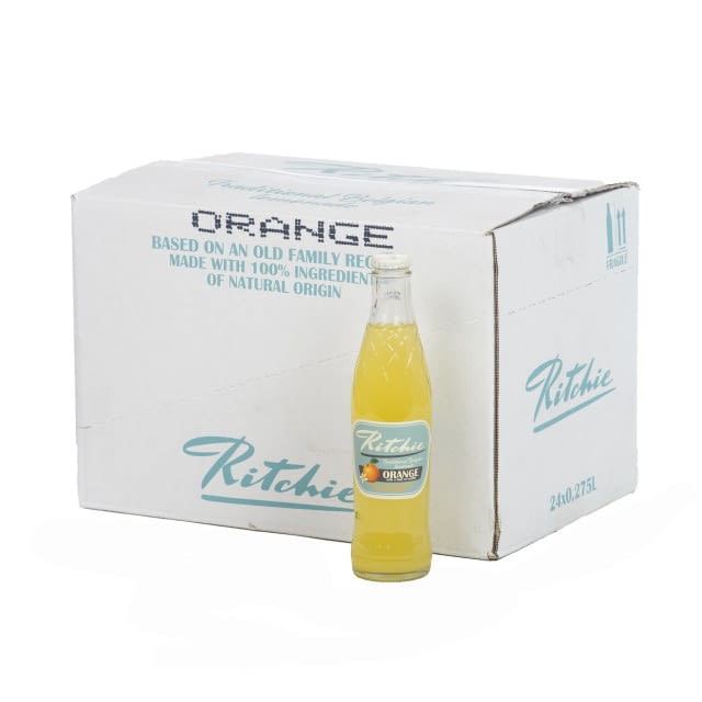 Limonade Ritchie orange verre perdu