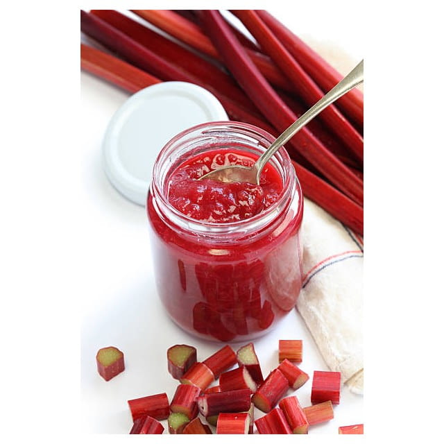 Confiture de rhubarbe