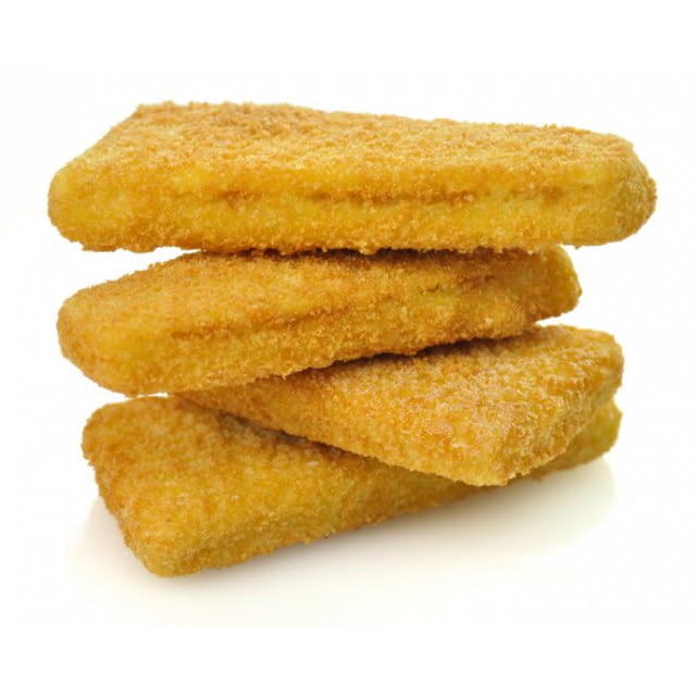 Aiguillettes de cabillaud panés