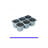 Bac GN inox sans couvercle 1L 1/6H 6.5CM