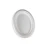 Assiette pulpe blanche 26cm ovale